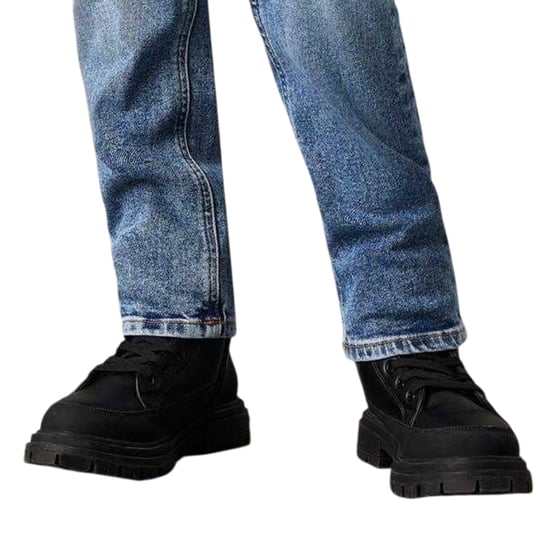 Calvin Klein Jeans voor jongens met 5 zakken en rechte pijpen (Blauw) - Image 3