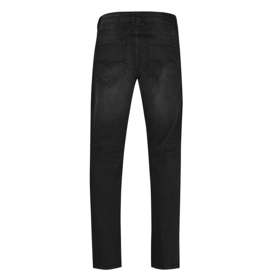 Lee Cooper Heren Denim Normale Jeans (Zwart) - Image 3
