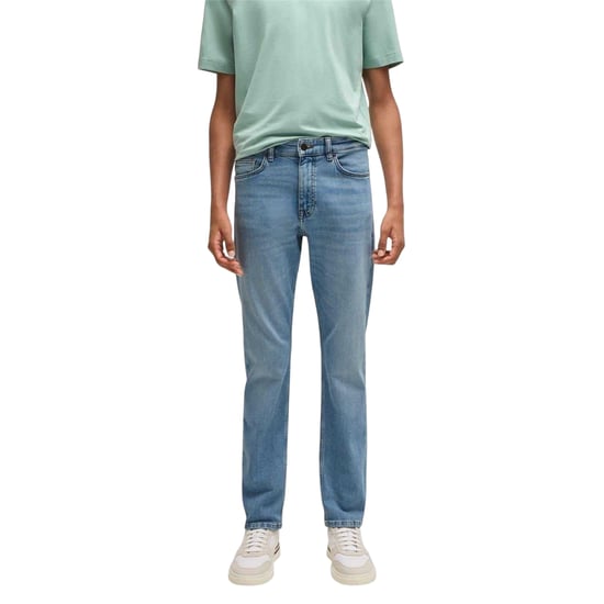 Boss Heren Delaware Denim Slim Jeans (Helder Blauw) - Image 3