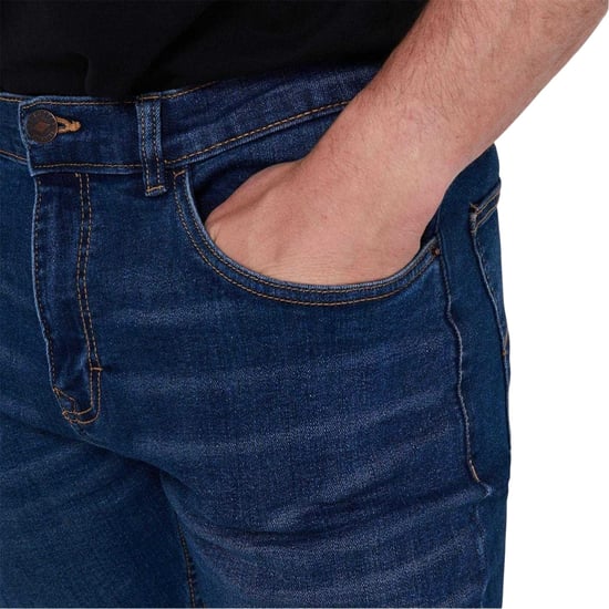 Lee Cooper Effen slim-fit denimjeans voor heren (Tussentijdse wasbeurt) - Image 4