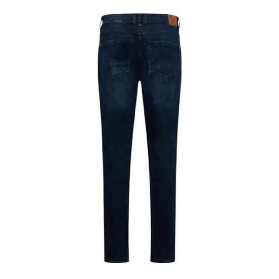 Crosshatch Vanliga Slim Jeans för herrar (Mörk tvätt) - Image 2