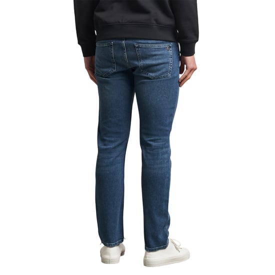 Boss Heren Delaware Denim Slim Jeans (Medium Blauw) - Image 3