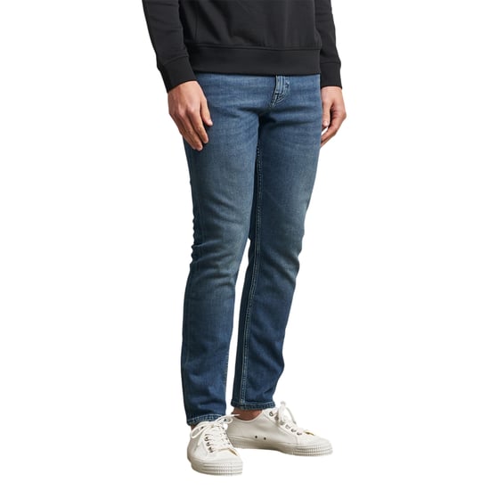 Boss Heren Delaware Denim Slim Jeans (Medium Blauw) - Image 4