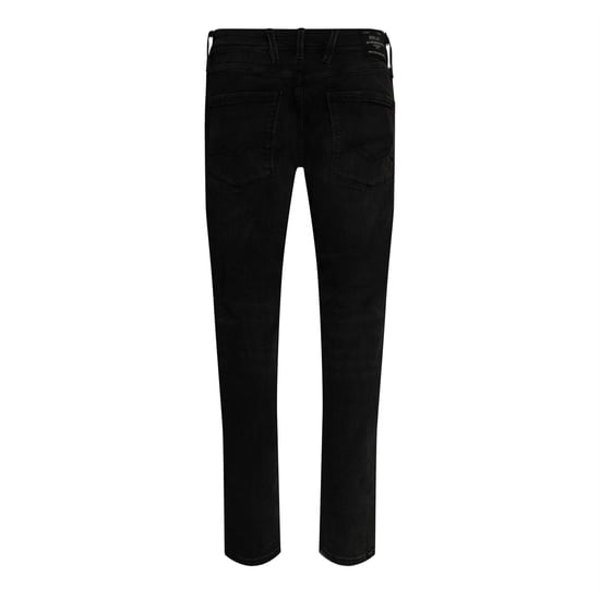 Replay Anbass gewassen slim-fit herenjeans (Zwart) - Image 2
