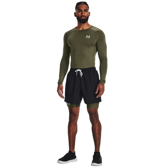 Under Armour HeatGear-basislaagshirt voor heren (Marine) - Image 1