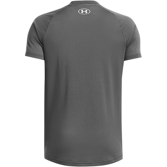 Under Armour Kortärmad T-shirt för pojkar – Tech 2.0 (Pitch grå) - Image 2