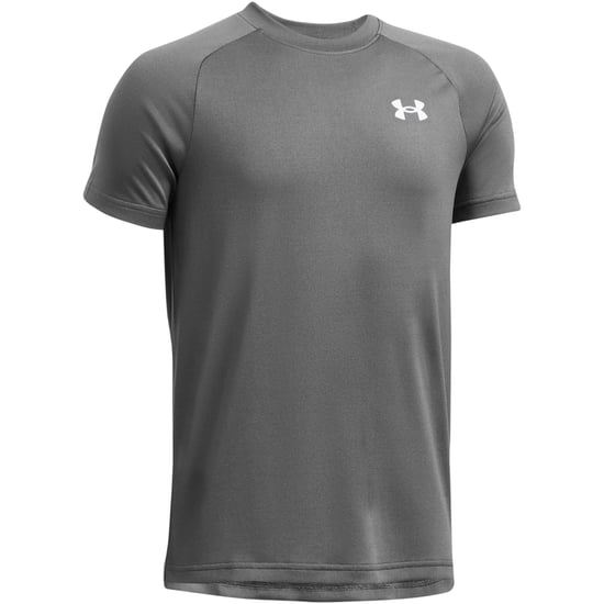 Under Armour Kortärmad T-shirt för pojkar – Tech 2.0 (Pitch grå) - Image 3