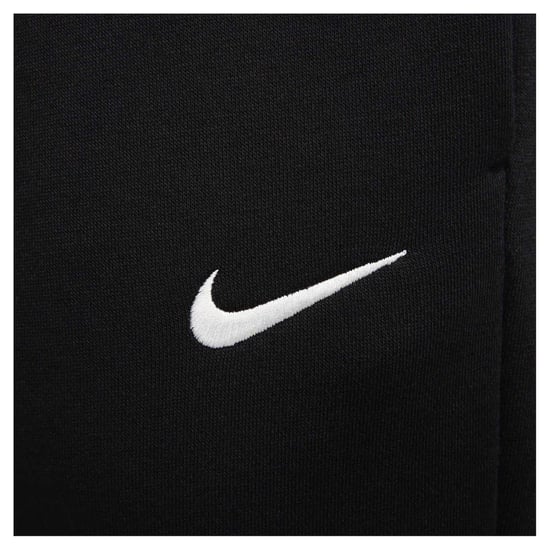 Nike Phoenix fleece-joggingbroek met middelhoge taille voor dames (Zwart) - Image 4