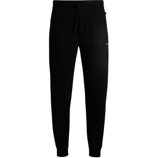 Boss Joggingbroek voor heren van wafelbreisel (Zwart) - Image 2