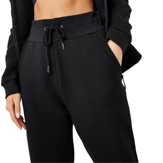 USA Pro Dames/Dames Katoenblend Verstelbare Taille Klassieke Joggers (Zwart) - Image 4
