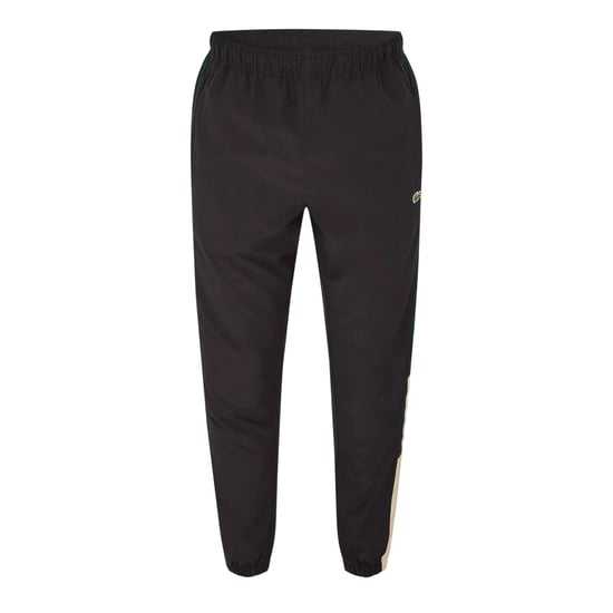 Lacoste Mens Cuffed Ankle Jogging Bottoms (Black) - Image 2