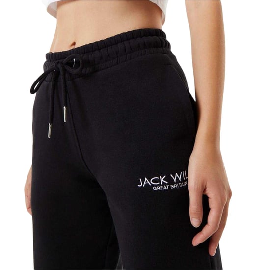 Jack Wills Bayton joggingbroek met relaxte pasvorm voor dames (Zwart) - Image 4