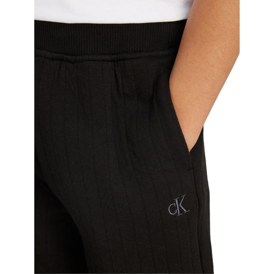 Calvin Klein Joggingbroeken met ruime pasvorm voor kinderen (Zwart) - Image 4