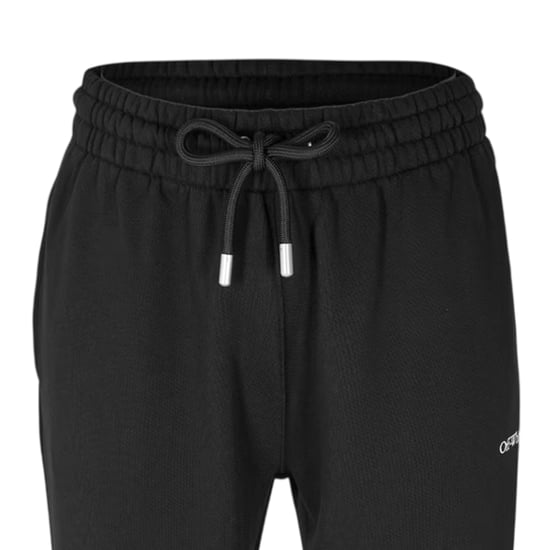 Off-White Mens Arrow Logo Straight Sweatpants (Black/White) - Image 3