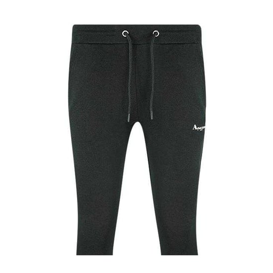 Aquascutum Mens Cotton Slim Sweatpants (Black) - Image 2