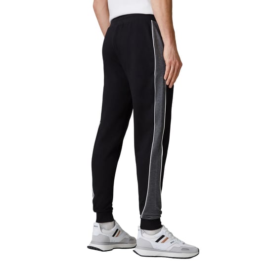 Boss Trainingsbroek voor heren met streep aan de zijkant (Zwart) - Image 3