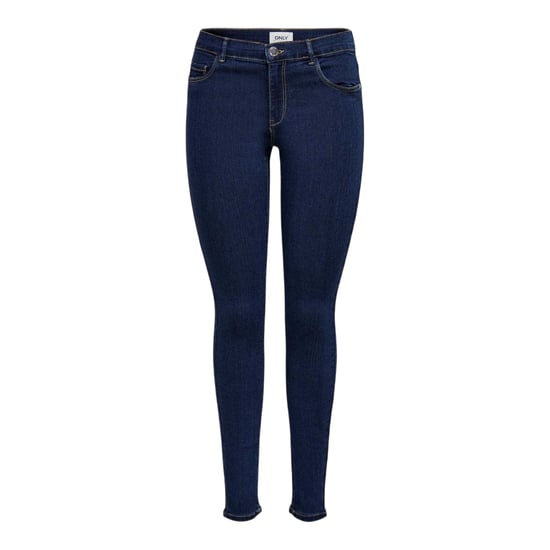 Only Womens/Ladies Skinny Jeans (Dark Blue) - Image 2