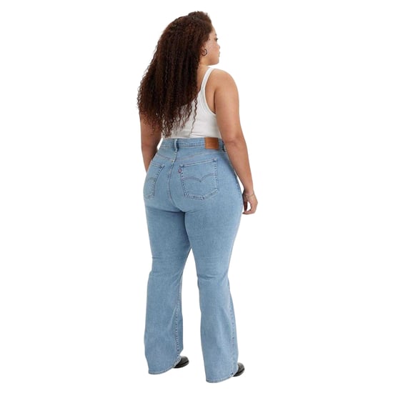 Levis Damesjeans 725 met hoge taille en bootcut-pasvorm (Lichtblauw) - Image 3