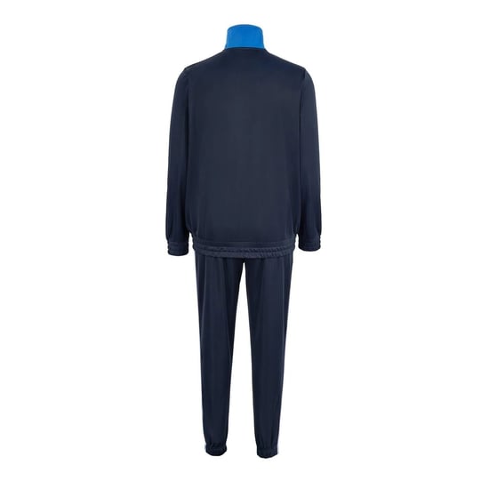 Slazenger Lätt träningsset för män med chevronmönster (Kunglig blå/vit) - Image 3