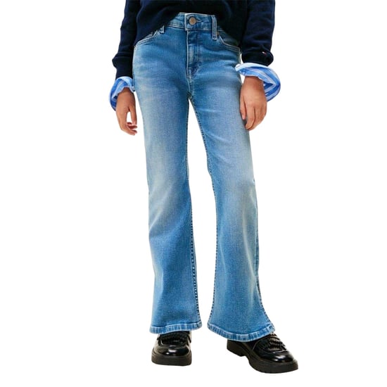 Tommy Hilfiger Flared Jeans voor meisjes (Lichtblauw) - Image 4