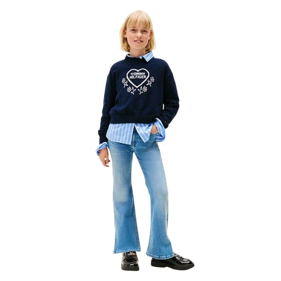 Tommy Hilfiger Flared Jeans voor meisjes (Lichtblauw) - Image 5