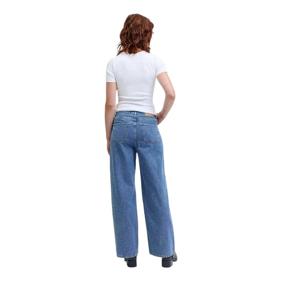 JJXX Dames/Dames Jeans met wijde pijpen (Medium Blauw) - Image 5