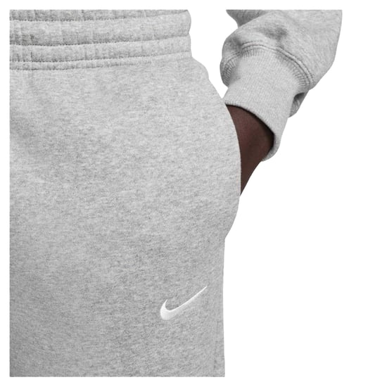 Nike Phoenix fleece-joggingbroek met middelhoge taille voor dames (Grijze Mergel) - Image 4