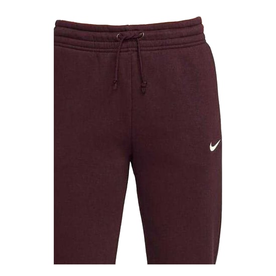 Nike Phoenix fleece-joggingbroek met middelhoge taille voor dames (Bourgondië) - Image 3
