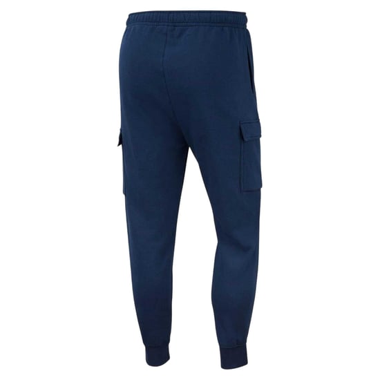 Nike Heren sportkleding: Club Cargo-joggingbroek (Marine / Wit) - Image 3