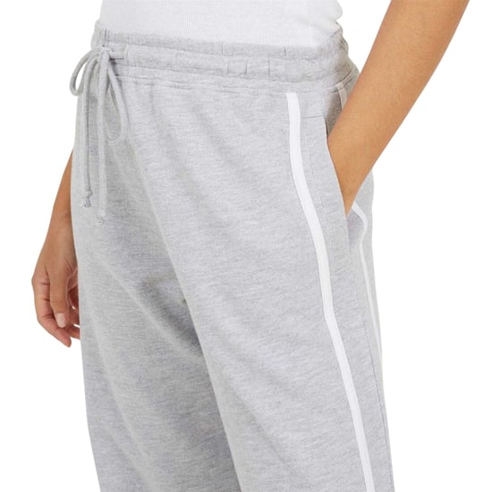 Brave Soul Womens/Ladies Striped Joggers (Grey/White) - Image 4