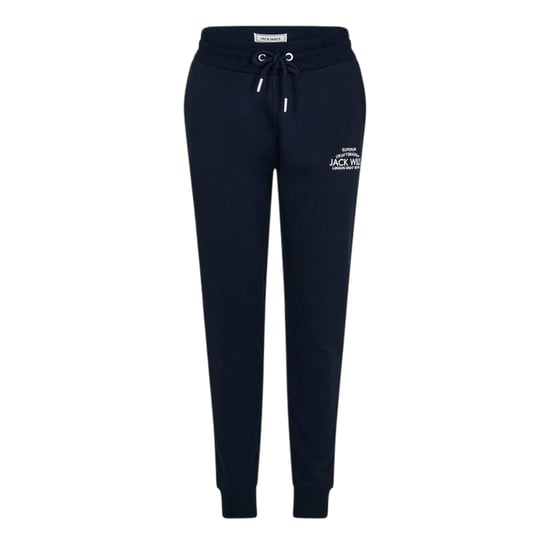Jack Wills Womens/Ladies Hunston Polycotton Joggers (Navy) - Image 2