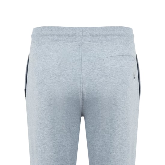 Firetrap Mens Plain Slim Jogging Bottoms (Grey Marl Marl) - Image 4