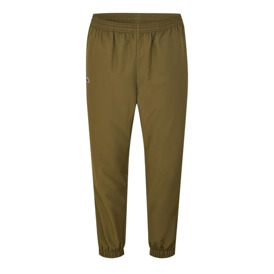 Lacoste Taffeta trainingsbroek met logo voor heren (Olijfgroen) - Image 2