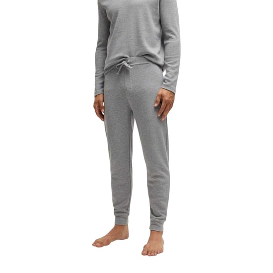 Boss Joggingbroek voor heren van wafelbreisel (Grijs) - Image 5