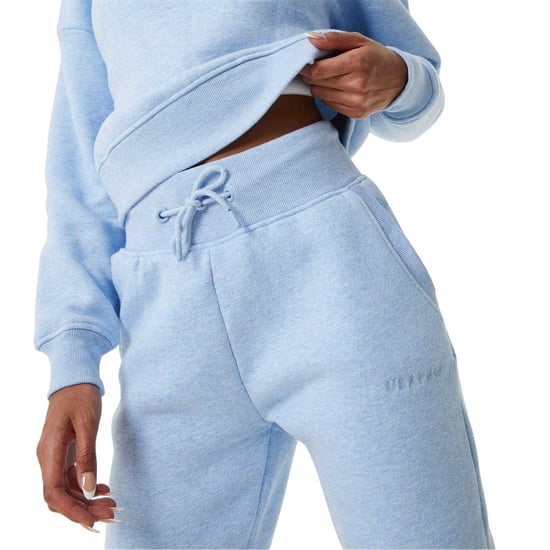 USA Pro Dames/Dames Katoenblend Verstelbare Taille Klassieke Joggers (Blauwe mergel) - Image 4