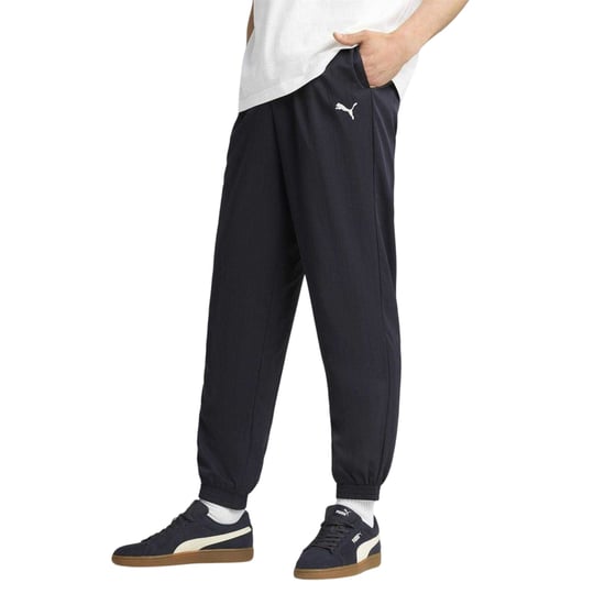 Puma ESS-joggingbyxor för män (Marinblått) - Image 4