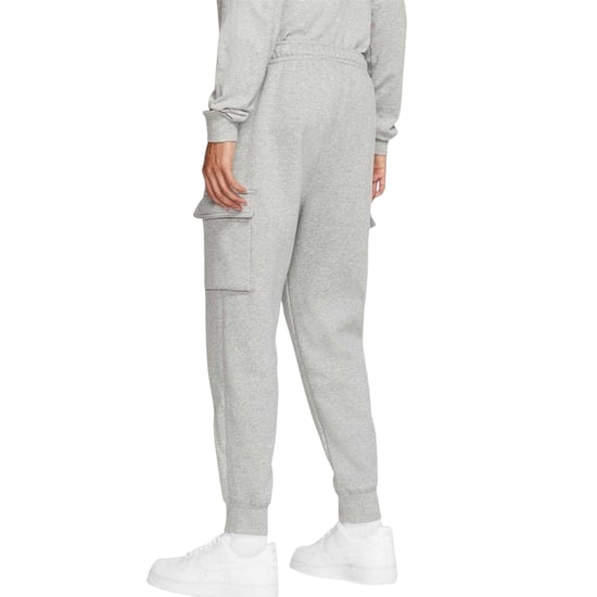 Nike Heren sportkleding: Club Cargo-joggingbroek (Donkergrijs/Wit) - Image 5