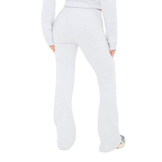 I Saw It First Joggingbroek met uitlopende pijpen en logo voor dames (Grijs) - Image 2