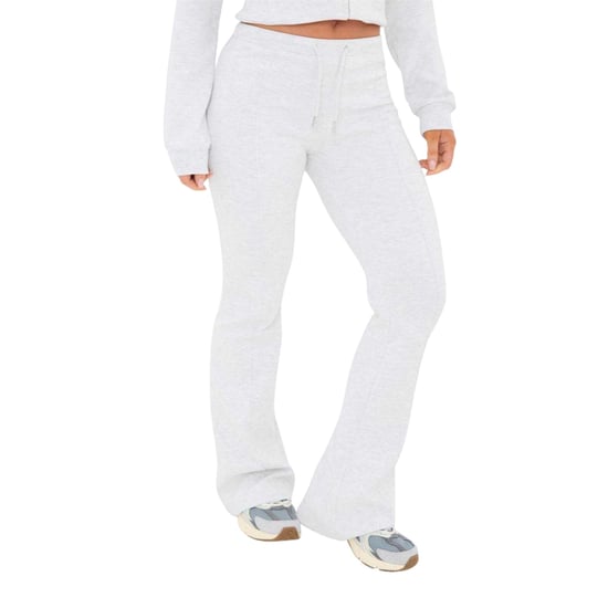 I Saw It First Joggingbroek met uitlopende pijpen en logo voor dames (Grijs) - Image 3