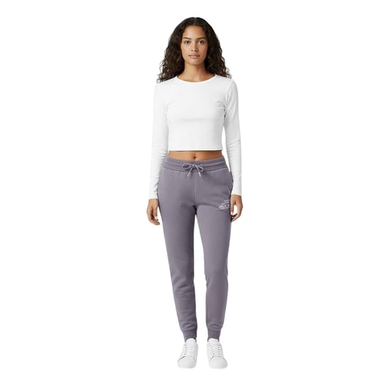 Jack Wills Womens/Ladies Hunston Polycotton Joggers (Dusky Blue) - Image 1