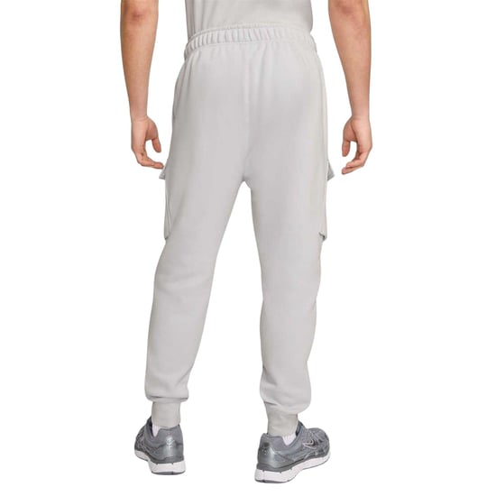 Nike Air Fleece-cargojoggingbroek voor heren (Grijs/Wit) - Image 2