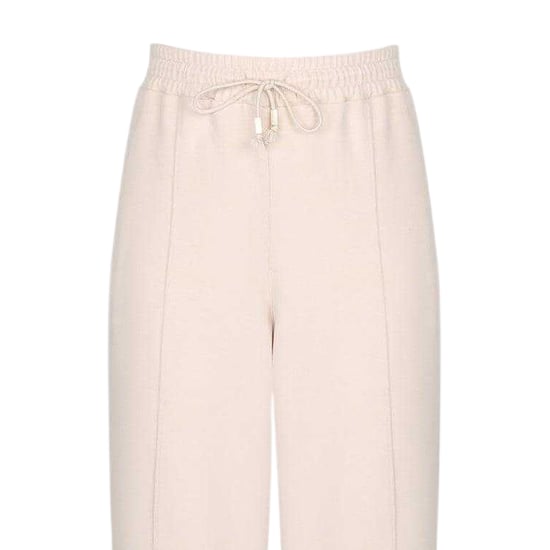 Biba Joggingbroek met breed been en logo voor dames (Neutraal) - Image 3