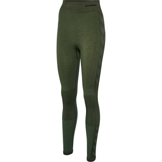 Hummel Womens/Ladies Seamless High Rise Leggings (Green) - Image 4