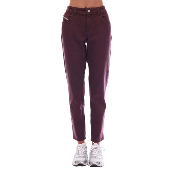 Diesel Slandy Super Skinny-jeans i bomullsdenim för kvinnor/damer (Röd) - Image 2