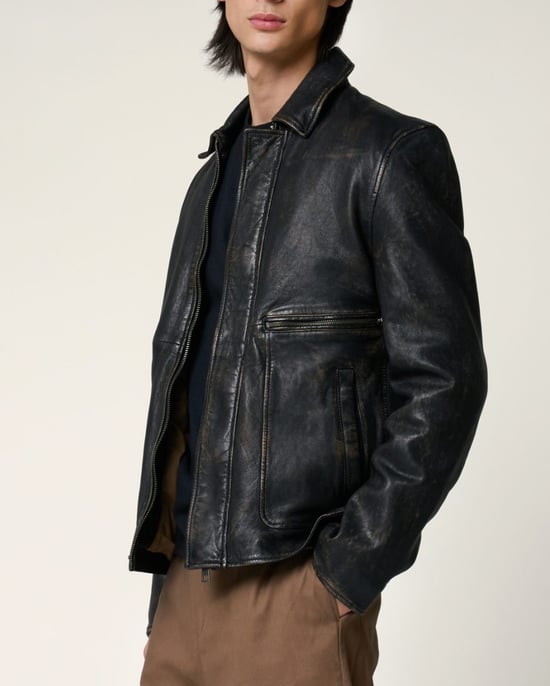 Real Leather Jacket - Image 1
