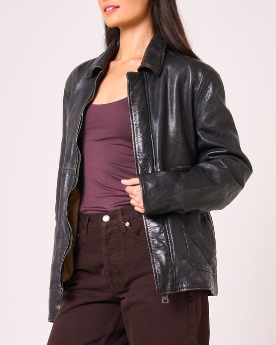 Real Leather Jacket - Image 2