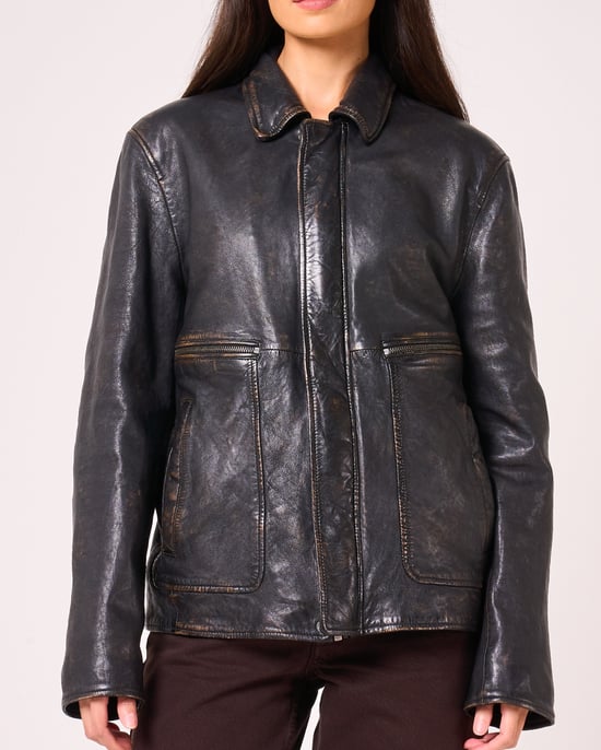 Real Leather Jacket - Image 3