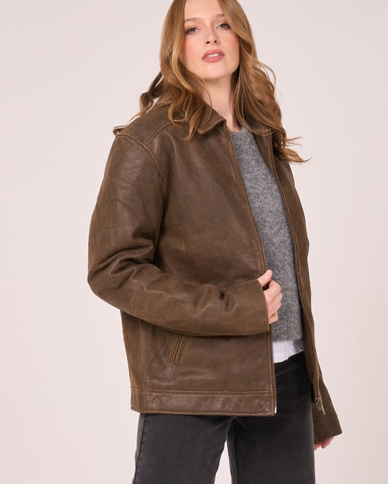 Real Leather Jacket - Image 3