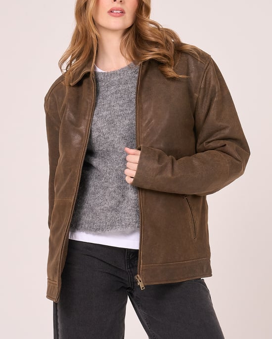 Real Leather Jacket - Image 4