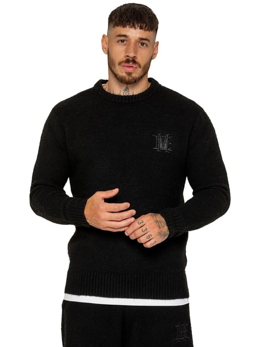 Enzo Milano | Mens Crew Neck Wool Jumper - Image 1
